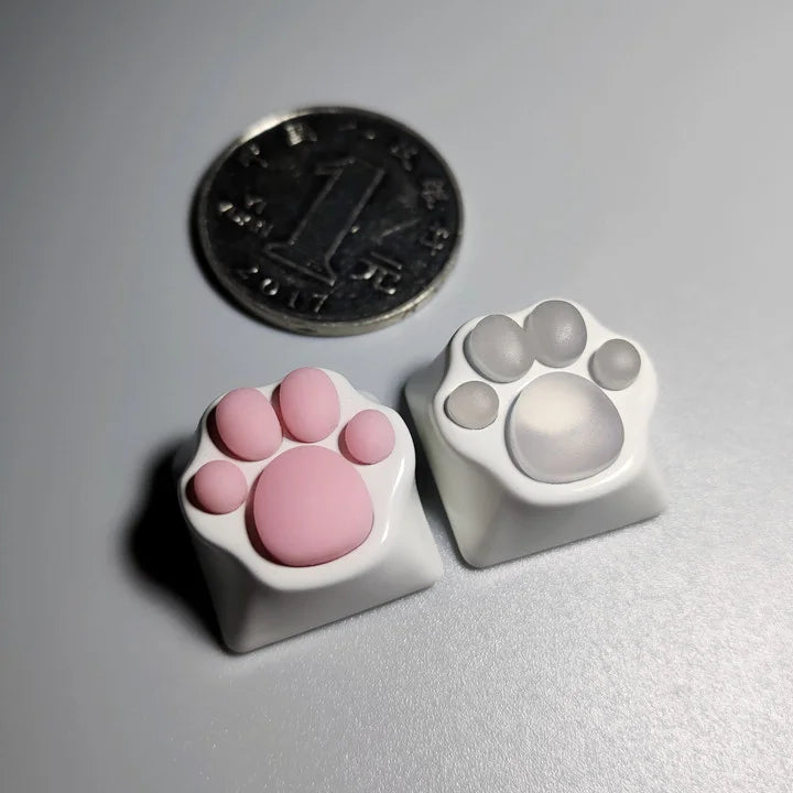 Cat Paws Keycaps For Mechanical Keyboard Animation Metal Custom Keycap Buttons Key Cap For Cherry Mx Switch Artisan keycaps