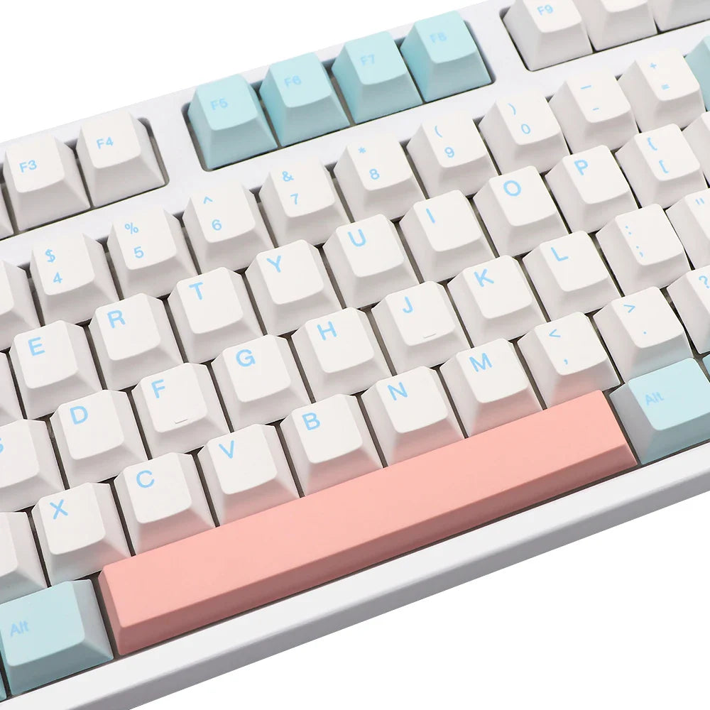 German French Italian Spain UK ISO GMK Noel PBT Dye Subb keycap Cherry Profile Keycaps set For QWERTZ AZERTY MX Keyboard Key Cap