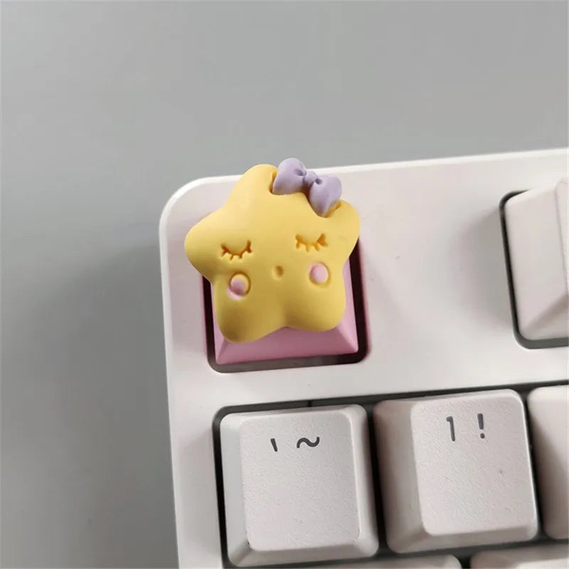Cartoon Cute DIY Keycaps Esc Mechanical keyboard Caps Cherry Mx Lovely Personalized Custom Key Cap Gamer