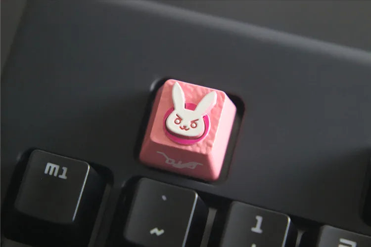 1pc Zinc Aluminium Alloy Key Cap Mechanical Keyboard keycap for CSGO OW Dota 2 PUBG WOW LOL R4 Height Stereoscopic relief