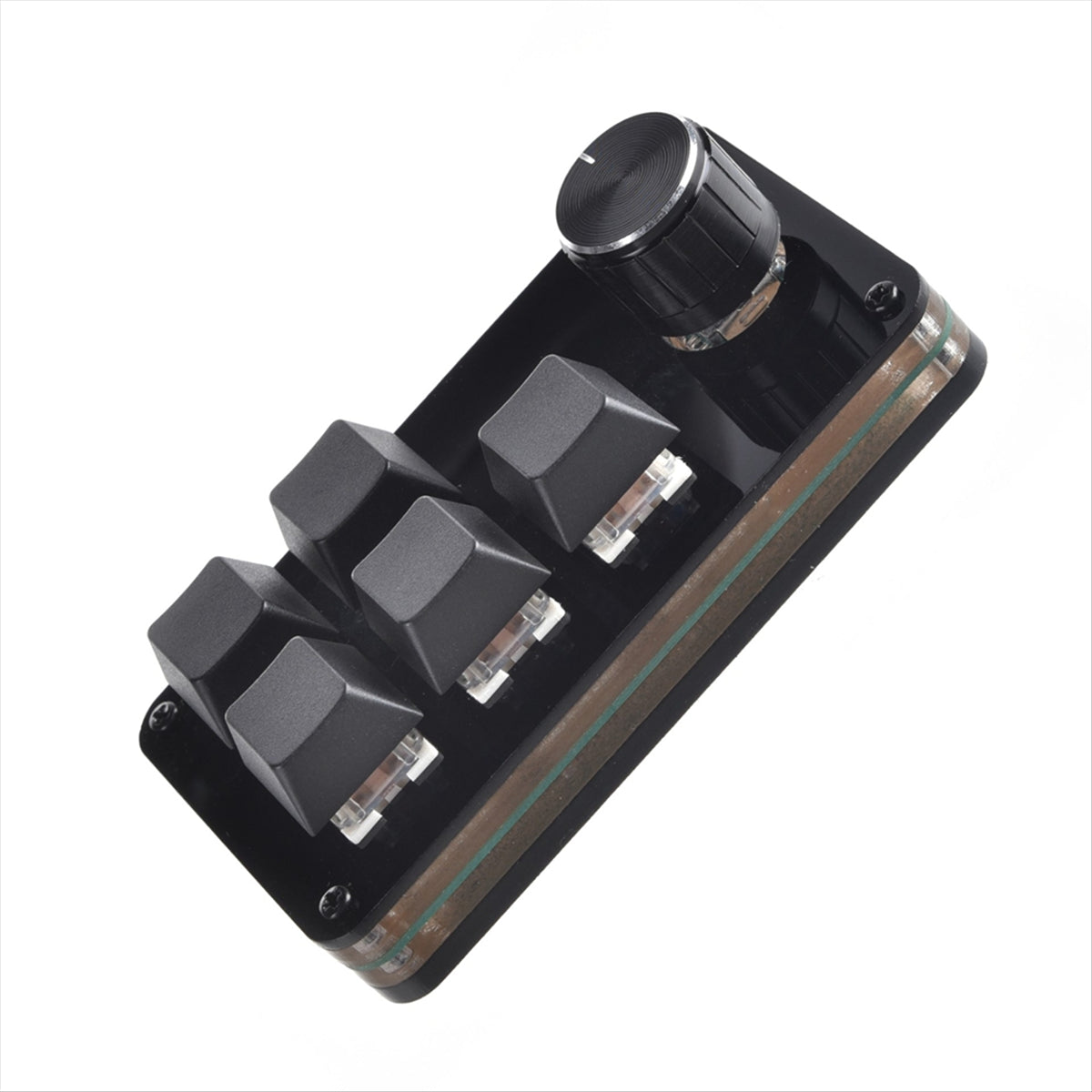 Mini Keyboard 5 Key 1 Knob Gamer Programmable Keyboard DIY Hot Swap Customization Mechanical Keyboard Macro Keypad