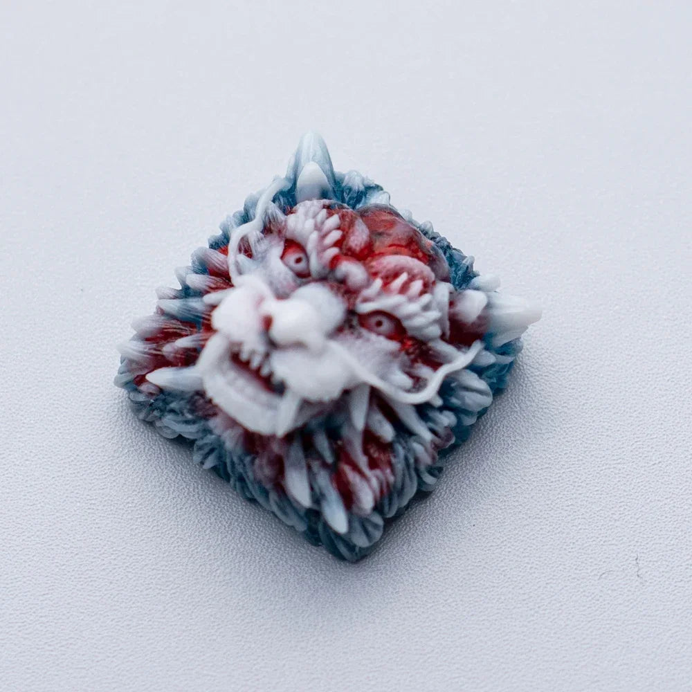Dragon Keycap Custom 3D Handmade Resin Keycaps for Mechanical Keyboard Customized Cool Key Cap Keyboard Accessories Decoration