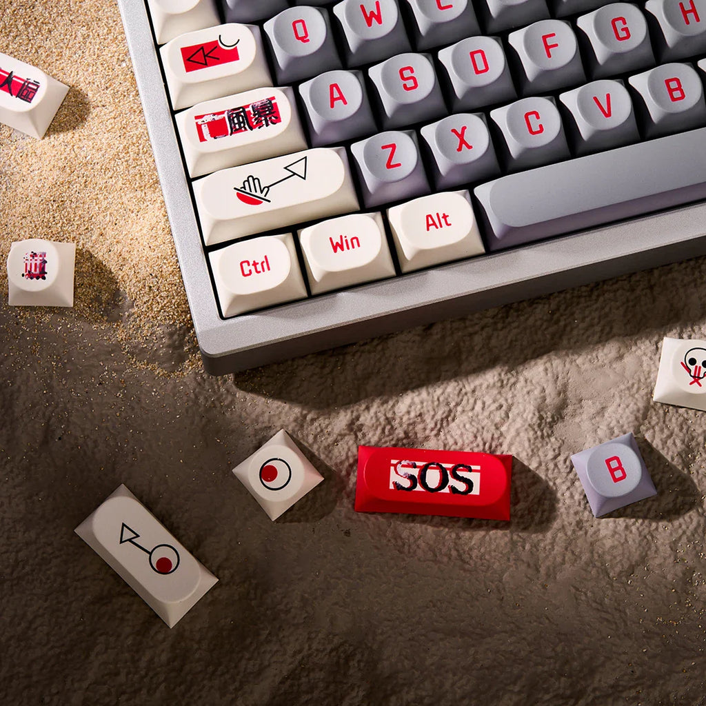 Transparent Keycaps PC 170 Keys Set for Mechanical Keyboard Keycap Accessories Personalized Customization DDA Profile Keycaps