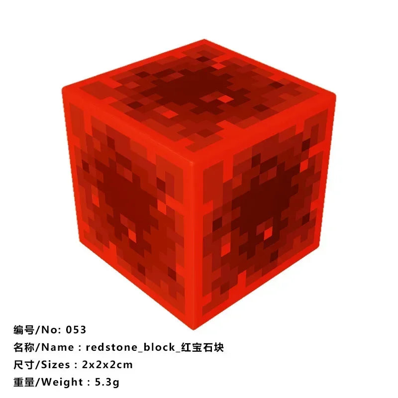 10pcs Minecraftinglys Magnetic Blocks Anime Children Puzzle Assembled Toy Doll Mini Magnetic Cube Model Kids Construction Toys