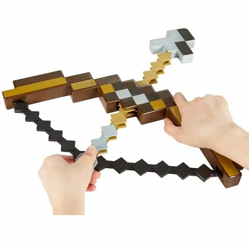 NEW Pixel Game Prop Models Torch and Color-changing Bottle Night Light Plastic Mineral Lamp Ornaments Holiday Party Gifts