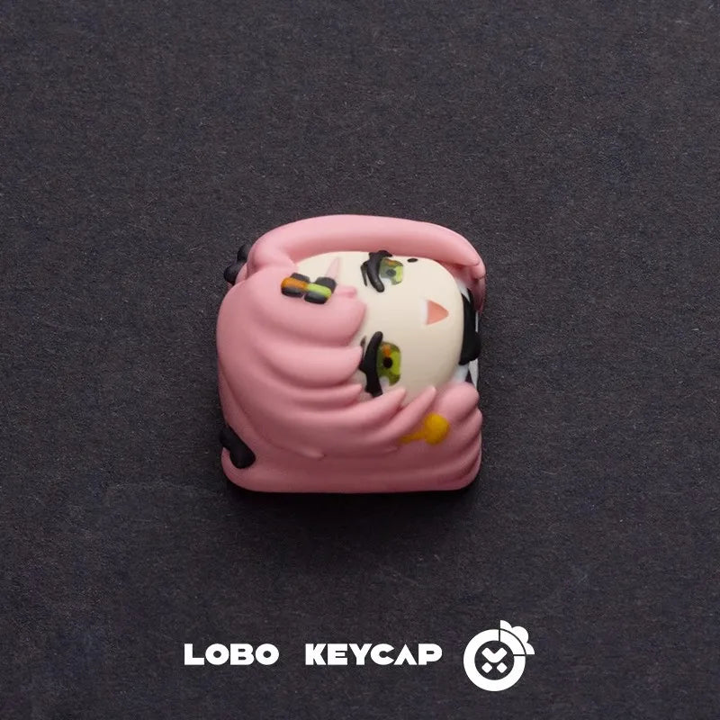 Zenless Zone Zero Keycap Custom Ellen Joe Amime Artisan Keycap Cute Kawaii Korean Point  Key Caps Mechanical Keyboard Accessory