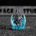 Warcraft Theme Keycap Helm of Domin Keycaps Handmade Resin Backlit Key Cap MX Switch Customized Mechanical Keyboard  Accessories