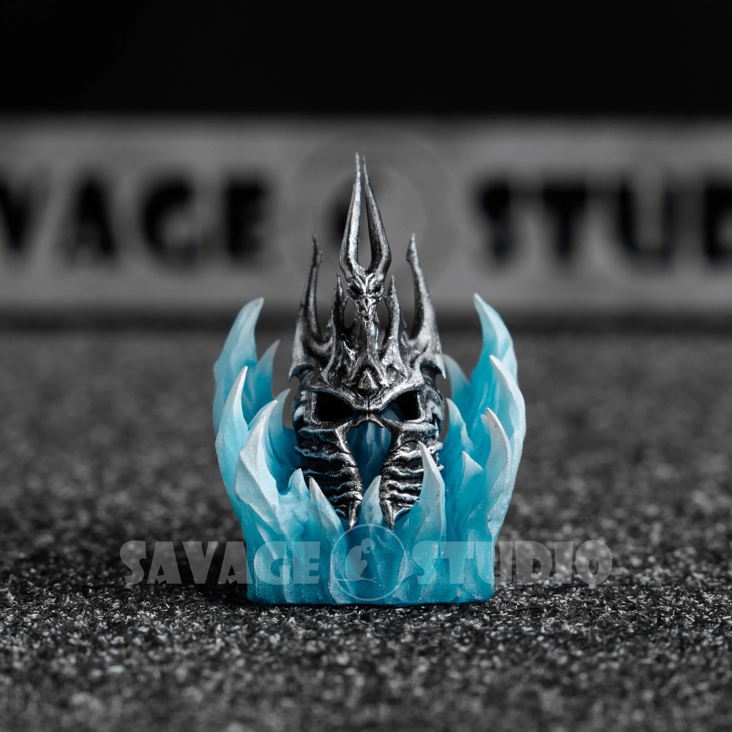 Warcraft Theme Keycap Helm of Domin Keycaps Handmade Resin Backlit Key Cap MX Switch Customized Mechanical Keyboard  Accessories
