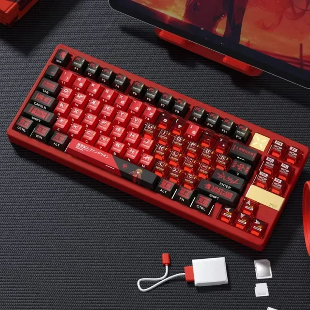 Duplex Translucent Cherry Keycap Set PBT Side Engraved for MX Switch HI75 HI8 68 F99 104 64 Wooting Mechanical Keyboards