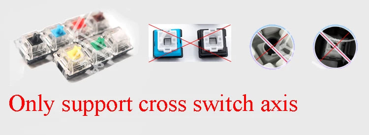 Aluminum Alloy Metal Key Cap No Backlit CNC Customized Mechanical Keyboard Cross Axis OEM ESC 6.25U Spacebar 2.75U Enter Keycaps