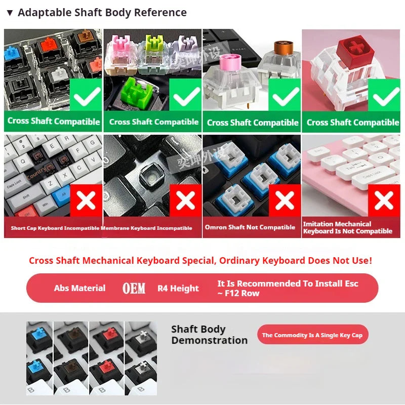 1pcs Demon Slayer Personalized Keycaps Mechanical Keyboard Resin Transparent Single Anime Key Cap Cute Mi Douzi Charcoal Jiro