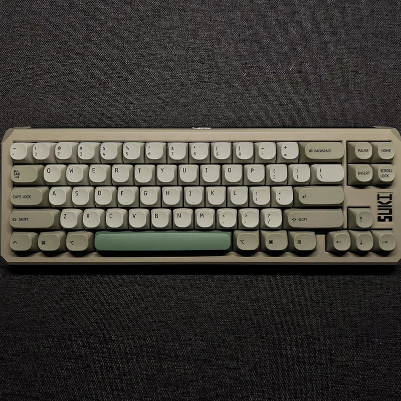 Idobao Retro MA Keycaps for MAC Keyboard Keycap PBT Original Design for Mechanical Keyboard Cherry MX Switches Simplism Key Caps