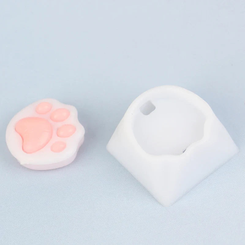 Cat Paws Corgi Buttock Keycap For Mechanical Keyboard ABS Animal Keycaps Key Cap Cherry Mx Switch Alice80 JJK84 IK75 PRO Etc