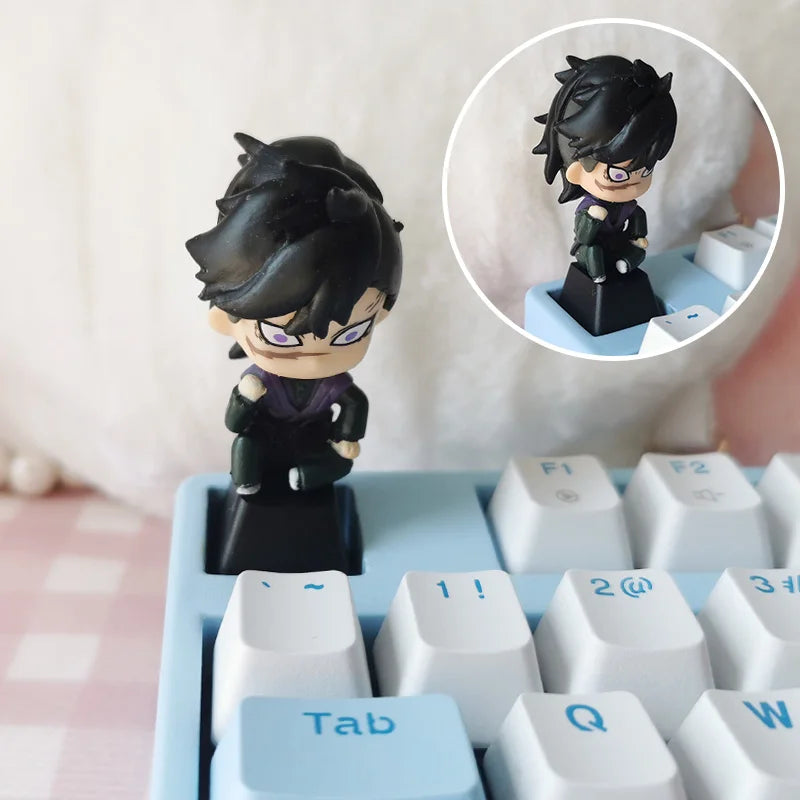 Demon Slayer Custom 3D Keycaps for Mechanical Keyboard - Cute Anime Game Accessories Decoration Gift