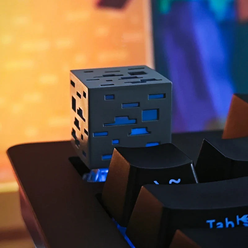 Keycap three-dimensional creative keycap mechanical keyboard transparent keycap esc ore keycap
