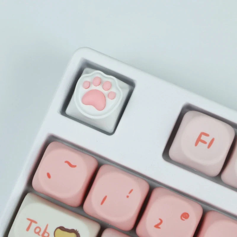 3D Soft Silicone Animal Claw Keycap for MX Mechanical Keyboards and Colorful Keyboards Keycap Supplies Dropship