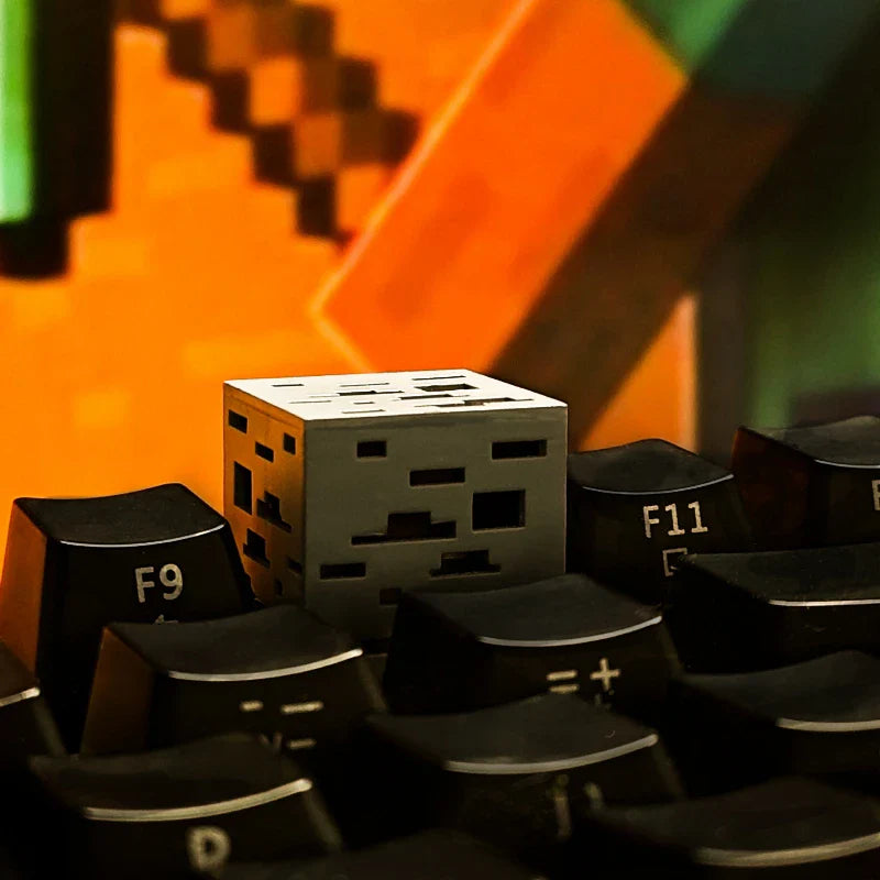 Keycap three-dimensional creative keycap mechanical keyboard transparent keycap esc ore keycap