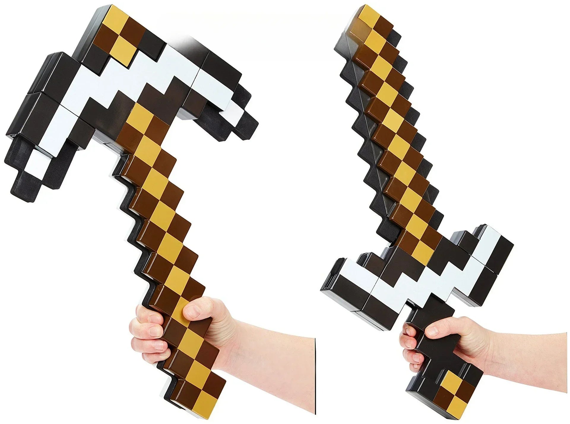 NEW Pixel Game Prop Models Torch and Color-changing Bottle Night Light Plastic Mineral Lamp Ornaments Holiday Party Gifts