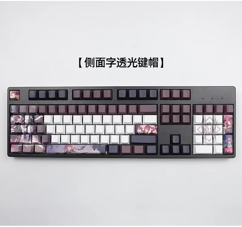 Honkai: Star Rail Anime Artisan Keycap Kafka Cute Cartoon 137key Customized Cherry Profile Keycap PBT Gaming Mechanical Keyboard