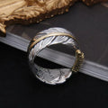Devil Ram Horns Skull Open Ring for Men's Retro Satanic Cross Religious Amulet Jewelry