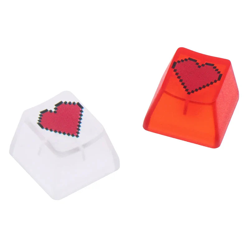 Heart Shape Computer Keyboard Keycaps For Esc Key Caps For Mechanical Gaming Keyboard Profile ABS Computer Key Cap