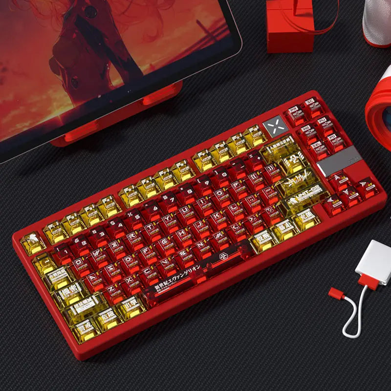 Duplex Translucent Cherry Keycap Set PBT Side Engraved for MX Switch HI75 HI8 68 F99 104 64 Wooting Mechanical Keyboards
