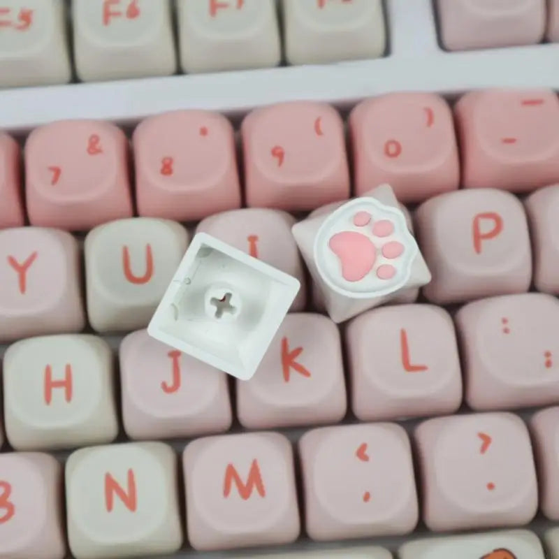 CORA Eye-Catching Animal Claw Keycap for Gaming Keycaps Sublimations Dyes Technology