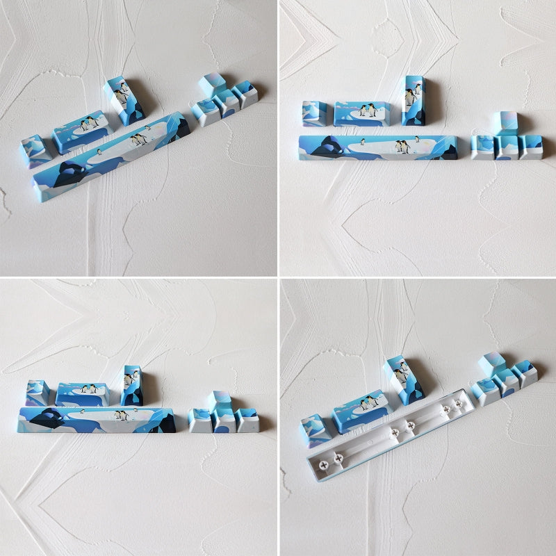 DIY Mechanical Keyboard PBT OEM Profile Direction ESC Enter Keycap Five Sides Dye Subbed Keycap for Cherry MX Switch