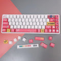 Keycaps Anime Hitori Gotoh 138 Keys PBT Dye Subbed Cartoon Gaming Key Caps BOCCHI THE ROCK Backlit Keycap for ANSI Layout