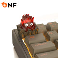 Calcifer Mechanical Keyboard Keycaps Customized Cute Keycap Cartoon Original Design Keycaps For Keyboard PC Gifts [In Stock]