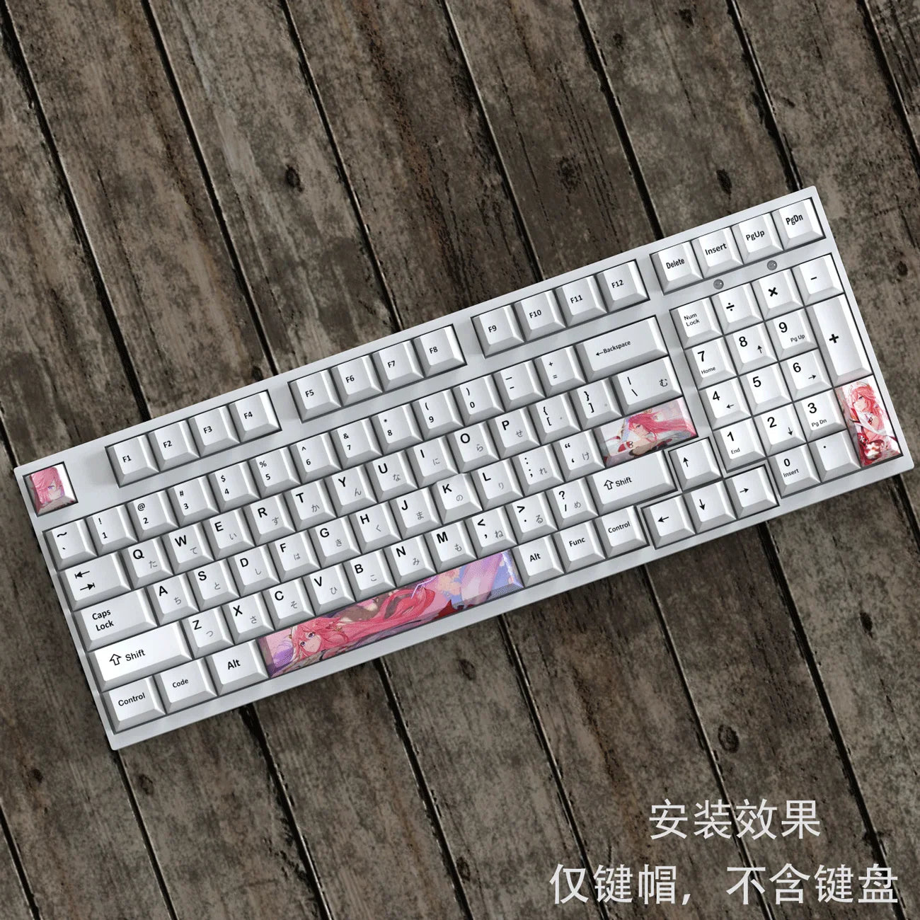 New Genshin Impact Keycaps DIY Anime Keyboard Cap Cherry Profile Pbt R4 Customl Mechanical Keyboard Decorative Accessories Gifts