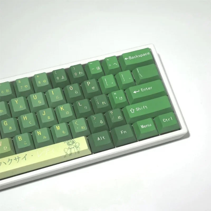 Keycaps for Keyboard with Japanese Layout Anime Keycaps PBT Dye-Sublimation Thick Keycaps Cherry Profile133 134 135Keys