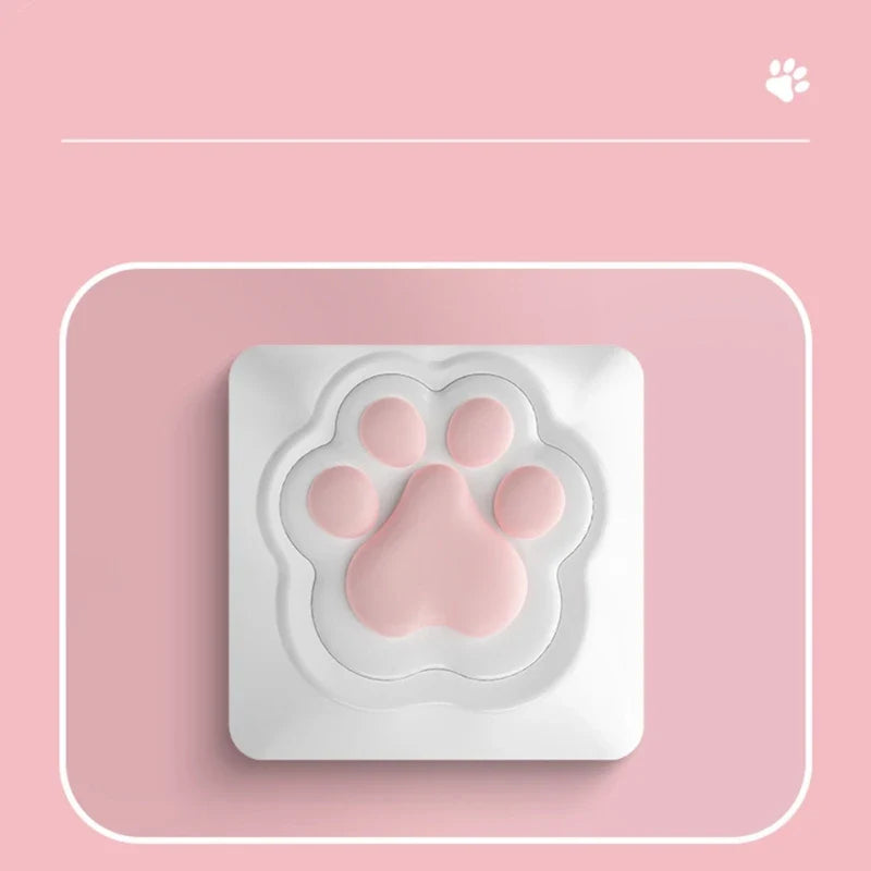 Custom Keycaps Personality Cat Paw Keycaps OEM Profile for MX Structure Mechanical Keys Caps Cute Keys Caps Replacement