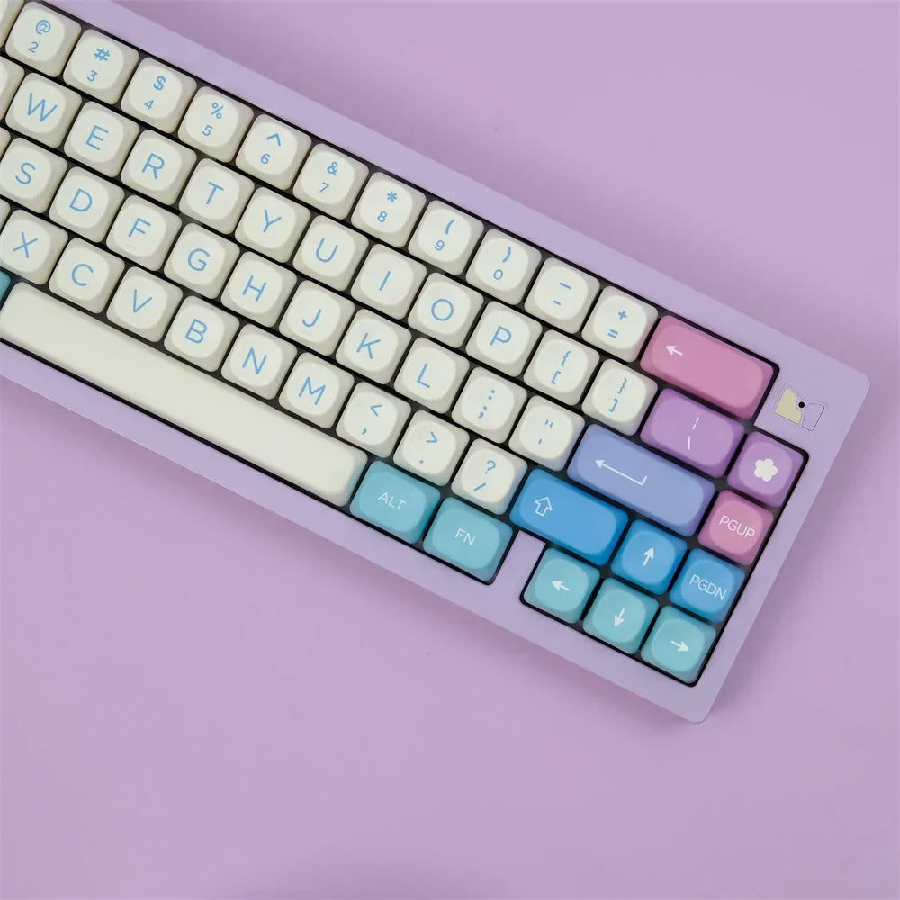 PBT Keycap 129 Key Fairy Keycaps MOA Profile Dye Sublimation Keycap For Gaming Mechanical Keyboard Keycap MX Switch MOA Key Caps