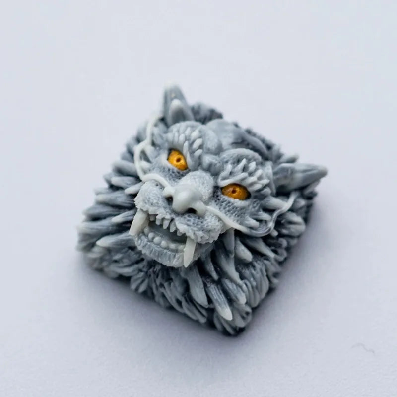 MiFuny Dragon Keycap 3D Handmade Resin Keycaps for Mechanical Keyboard Custom Cool Key Cap Keyboard Accessories Decoration Gift