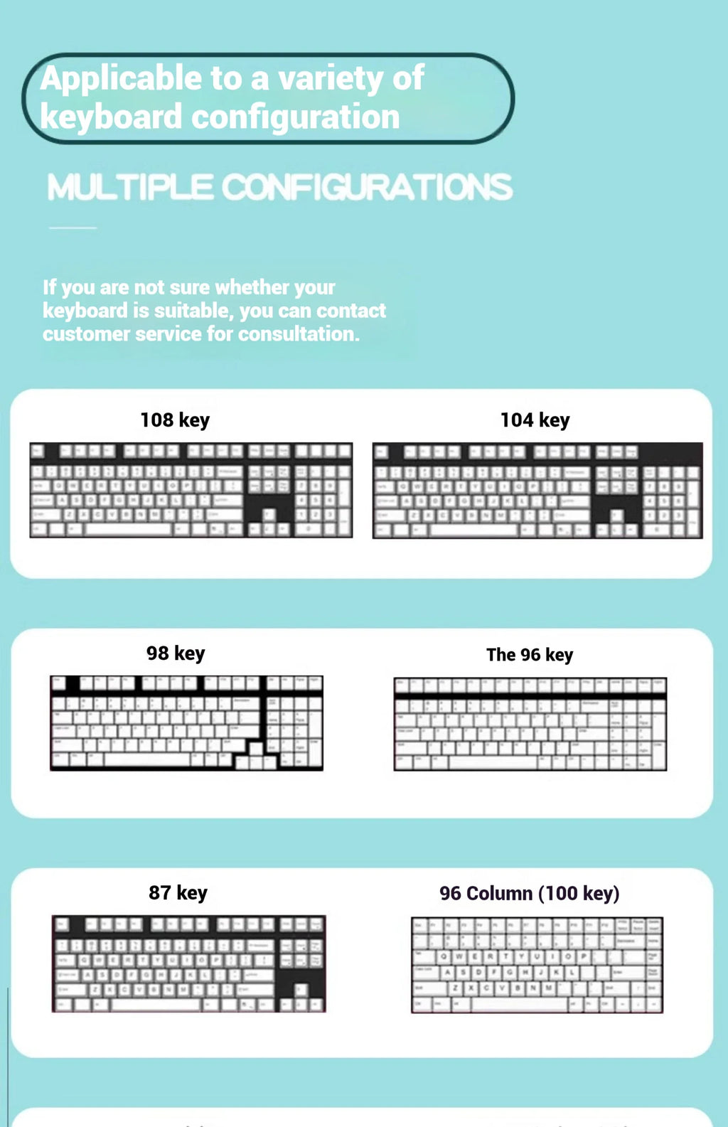 120key Miku Anime Theme Keycap MOA Hight PBT Heat Sublimation Personality Creative Customization Mechanical keyboard Keycap