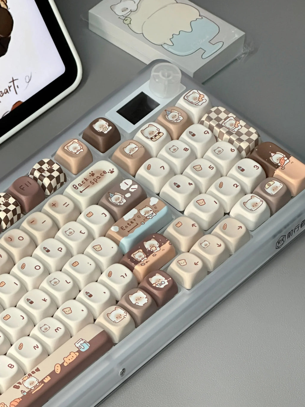Cute Keycap MOA Profile Keycap Customization Gift PBT Keycaps 131 Keys COOL Cap Dye-Sub Mechanical Keyboard Keycap MX Switch