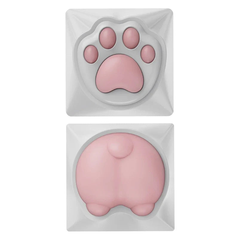 Unique and Durable Keycaps for Mechanical Keyboards Cat Claw Design Silicone Pads Resistant to Corrosion and Heat Keycap QXNF