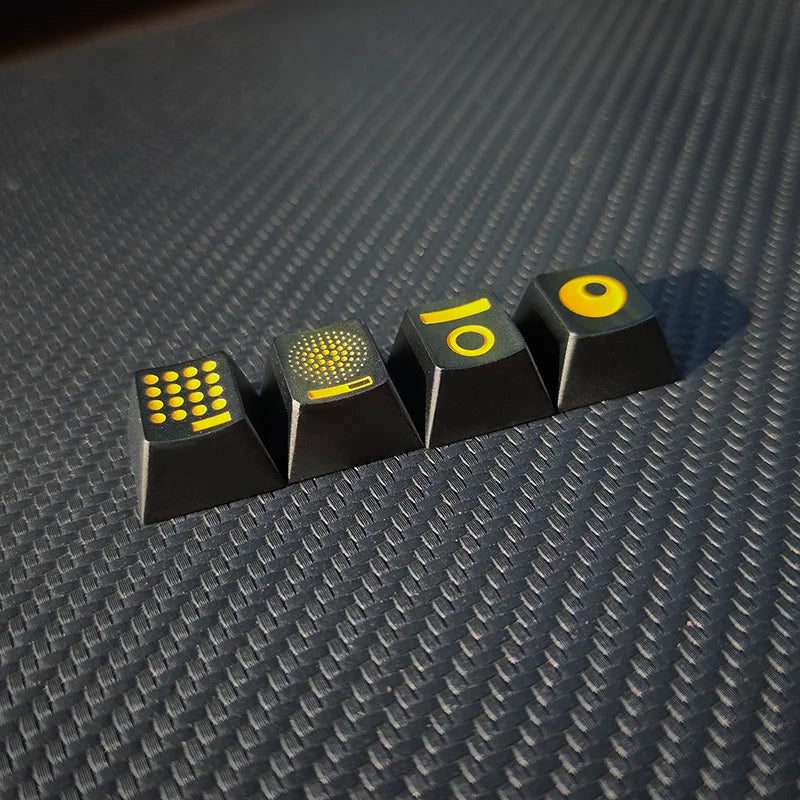 Glass Heart Keycap Custom Point Aluminum Alloy Color Glass Artisan Key Cap Cherry Profile MX Switch Mechanical Keyboard Keycap