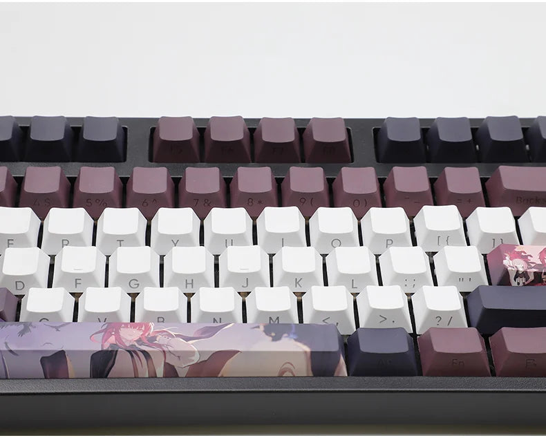 Honkai: Star Rail Anime Artisan Keycap Kafka Cute Cartoon 137key Customized Cherry Profile Keycap PBT Gaming Mechanical Keyboard