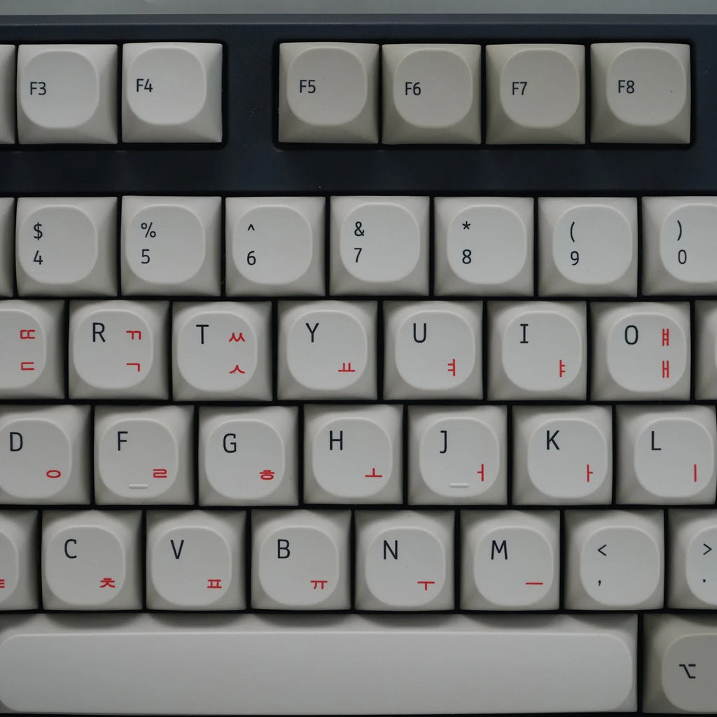 Idobao Retro MA Keycaps for MAC Keyboard Keycap PBT Original Design for Mechanical Keyboard Cherry MX Switches Simplism Key Caps