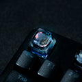 Original national style Koi keycaps Personalized keycaps Handmade light-transmitting cross shaft