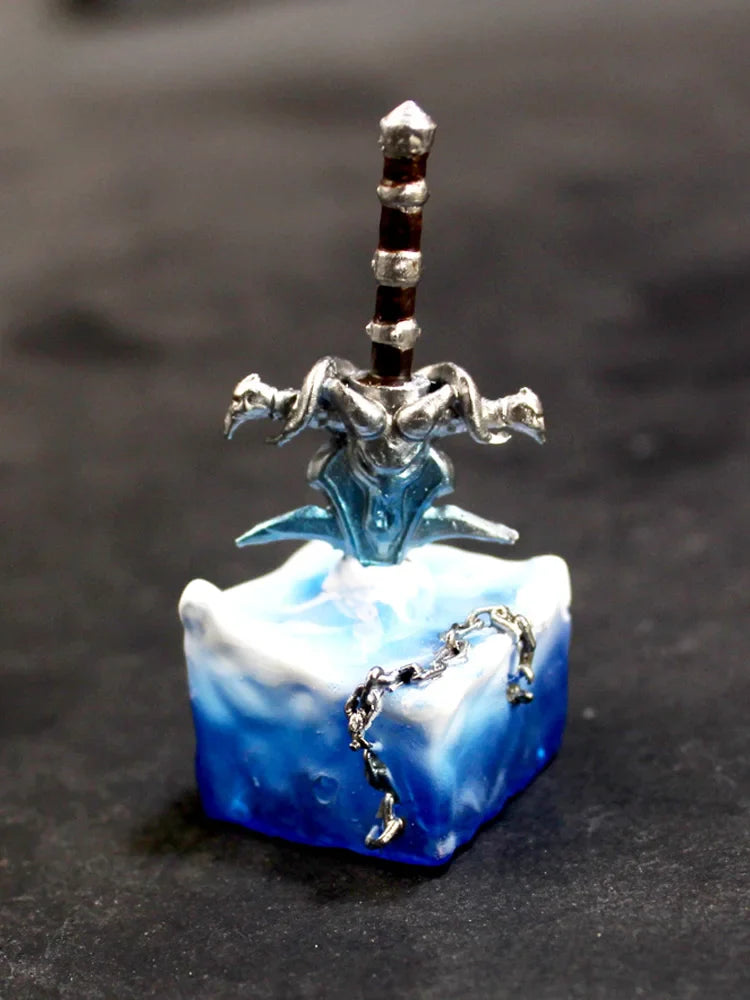 Anime Keycaps Frostmourne Resin Key Caps Mechanical Keyboard Caps Personalized Artisan Keycap Pc Accessories Gift Korean Keycaps