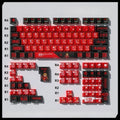 Duplex Translucent Cherry Keycap Set PBT Side Engraved for MX Switch HI75 HI8 68 F99 104 64 Wooting Mechanical Keyboards