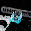Anime Keycaps World of Warcraft Frostmourne Translucent Key Caps Mechanical Keyboard Caps Korean Keycap Game Peripheral Gifts