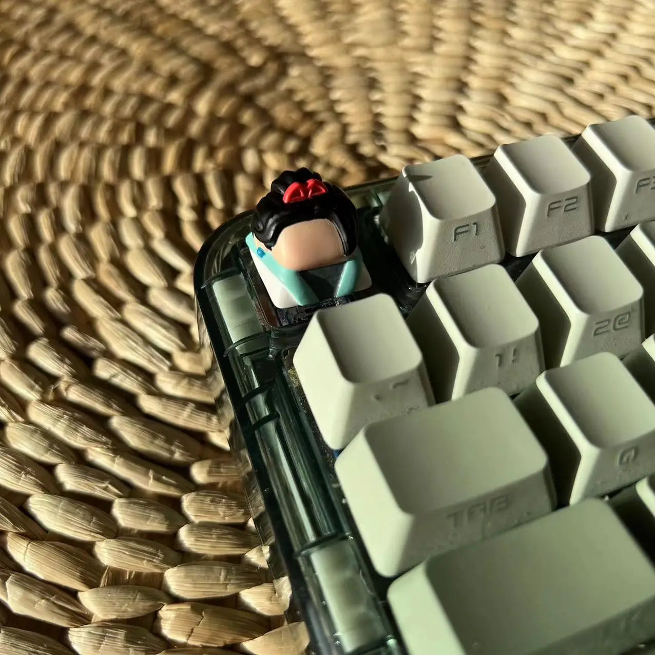 Valorant Keycap Gekko Wingman Anime Keycap Original Resin Keyboard Cap Custom Artisan Key Cap for Mechanical Keyboard Gamer Gift