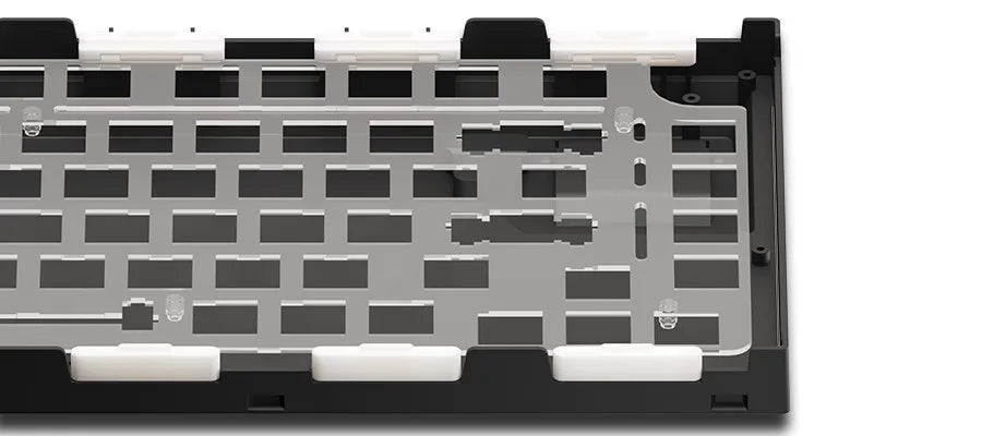 Akko 5075S VIA Kit 75% Barebone Keyboard Kit Custom Mechanical Gaming Keyboard RGB ANSI/ISO 3/5-Pin Hot-swappable Gasket Mounted