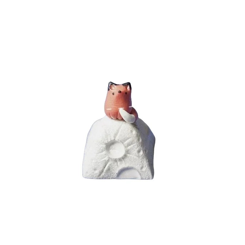 New Moon Fox Keycaps Little Prince Themed 1pcs Customized Creative Three-Dimensional Mechanical Keyboard Key Cap  Accessories