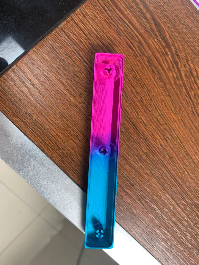 Aluminum Alloy Metal Key Cap No Backlit CNC Customized Mechanical Keyboard Cross Axis OEM ESC 6.25U Spacebar 2.75U Enter Keycaps