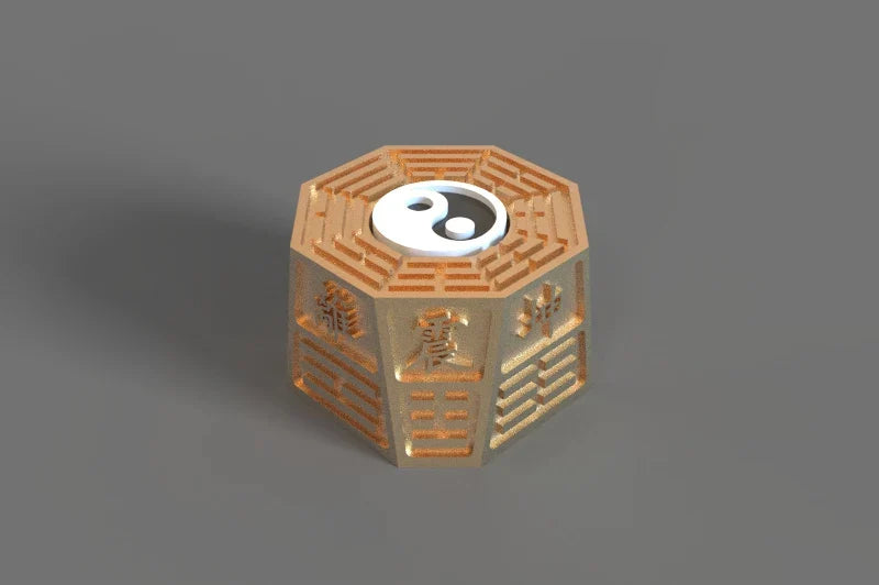 1 Piece Handmade Resin Key Cap Chinese Style Lion Dragon Seal Taiji-Bagua Pavilion Buddha Keycap For MX Switches